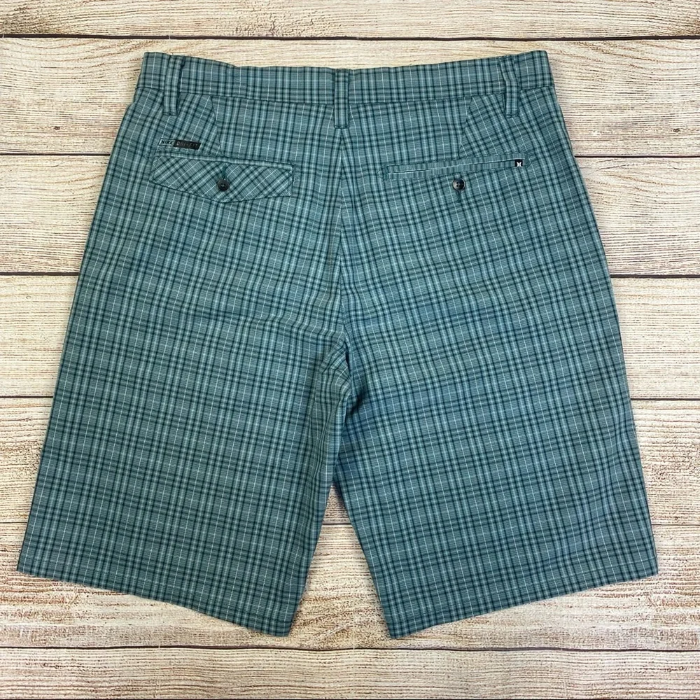 Hurley Dri-Fit Plaid Walking Shorts